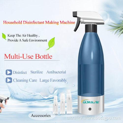 Portable Disinfectant Maker Sprayer Sodium